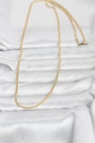 CM 14K Gold Renk Dolgun Zincir Model 60 cm Kadın Kolye 5886