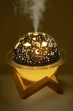 Hava Nemlendirici Masa ve Gece Lambası USB Projeksiyon Aromaterapi