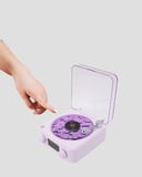 Bluetooth Retro Pikap Hoparlör 360 Derece Ses Projektörlü Gece Lambası Çok Fonk