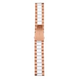 22MM Gear S3 Watch 4 -GT2 GT2E 46MM KayışKordon Seramik Paslanmaz Çelik-(5775)