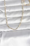 CM 14K Gold Renk İnce Ataç Zincir Model 60 cm Kadın Kolye 5886