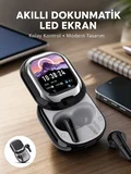 Şık Akıllı ve Güçlü: LED Ekranlı Kablosuz Kulaklık Seti