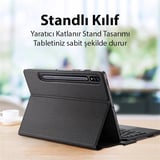 Dux Ducis SM Galaxy Tab S8/S7 Bluetooth Klavye Touchpad Kılıf X700-X706-T870-T875-