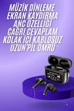 Yeni Nesil ANC Özellikli Çağrı Cevaplayan Dokunmatik Ekranlı Bluetooth Kulaklı