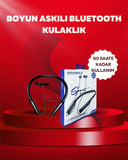 Polygold PG-100 Bluetooth 5.0 Boyun Bantlı Kulaklık – 50 Saat Konuşma Süresi T