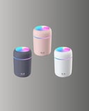 USB Girişli Taşınabilir Mini Nemlendirici 300ml Su Hazneli