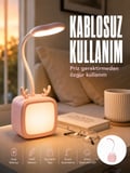 Ayarlanabilir LED Masa Lambası Şarjlı Modern Aydınlatma