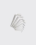 9 Parça Kısa Tip Alyan Seti Isıl İşlemli Profesyonel Kullanım Yeni Nesil