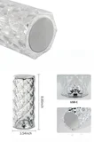 Yeni Nesil Modern Kristal Masa ve Gece Lambası Dokunmatik Renk Değiştirebilen