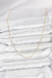 CM 14K Gold Renk Ataç Zincir Model 60 cm Kadın Kolye 5886