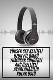 Kulak Üstü Bluetooth Kulaklık Yüksek Ses Kaliteli Ayarlanabilir