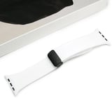 Ally Apple Watch 7-8 41mm 6-5-4 40mm Manyetik Uçlu Silikon Kayış Kordon 3-2-1 38m