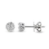 0.27 Ct Coronet Pırlanta Küpe CORK10