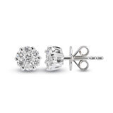 0.44 Ct Coronet Pırlanta Küpe CORK2
