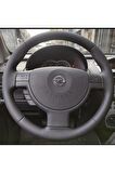 Opel Corsa C Kasa 2000-2006 Araca Özel Direksiyon Deri Kılıfı (DÜZ DERİ)