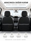 Chery Tiggo 2008-2025 Uyumlu Oto Koltuk Kılıfı Tam Set Airbag Uyumlu 4 Mevsim Cotfit Serisi