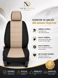 Hyundai Accent Era Uyumlu Oto Koltuk Kılıfı Tam Set Airbag Uyumlu 4 Mevsim Cotfit Serisi