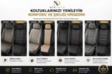 Volkswagen Golf 6 Uyumlu Oto Koltuk Kılıfı Tam Set Airbag Uyumlu 4 Mevsim Cotfit Serisi