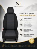 Chevrolet Aveo 2006-2020 Uyumlu Oto Koltuk Kılıfı Tam Set Airbag Uyumlu 4 Mevsim Cotfit Serisi