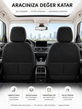 Volkswagen Passat B8 Uyumlu Oto Koltuk Kılıfı Tam Set Airbag Uyumlu 4 Mevsim Cotfit Serisi