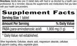 Country Life PABA 1,000 mg 60 Tablet