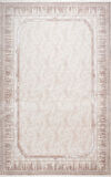 Artemis Halı Couture 05198C Bej Kemik Çerçeve Desenli İpek Halı