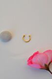 8 mm Gold Mini Nokta Toplu Çelik Piercing Tragus Helix Kıkırdak Lob Daith Forward Helix