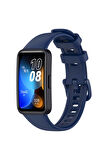 Huawei Band 8 Kordon/Kayış Soft Yumuşak Pürüzsüz Yüzey Delikli Silikon Strap Kordon/Kayış