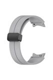 Samsung Galaxy Watch 4 Classic 42mm Kordon/Kayış Çizgili Tasarım Metal Toka Esnek Sağlam
