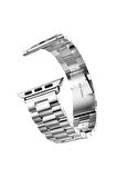 Watch 42mm Kordon/kayış Paslanmaz Çelik Klipsli Metal Kordon Kayış