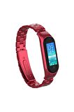 Xiaomi Mi Band 6 Kordon/kayış Paslanmaz Çelik Klipsli Metal Kordon Kayış