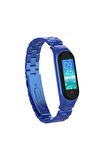 Xiaomi Mi Band 6 Kordon/kayış Paslanmaz Çelik Klipsli Metal Kordon Kayış