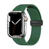   Watch 44mm Kordon/Kayış Soft Pürüzsüz Yüzey Pratik Metal Tak Çıkar Tokalı Silikon Kordon