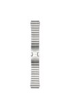 Xiaomi Amazfit Pace Kordon/kayış 22mm Metal Parça Çizgili Tasarım Otomatik Klipsli Kordon/kayış