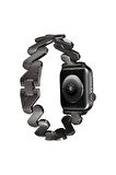 Watch 38mm Kordon/kayış Metal Strap Z Tasarım Açılır Kapanır Klipsli Design Kordon