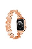 Watch 38mm Kordon/kayış Metal Strap Z Tasarım Açılır Kapanır Klipsli Design Kordon