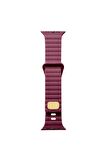 Watch 44mm Kordon/kayış Çizgi Şerit Desen Delikli Tasarım Tak Çıkar Silikon Kordon
