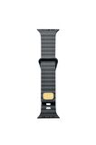 Watch 40mm Kordon/kayış Çizgi Şerit Desen Delikli Tasarım Tak Çıkar Silikon Kordon