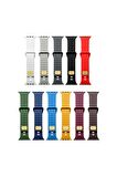 Watch Ultra 49mm Kordon/kayış Çizgi Şerit Desen Delikli Tasarım Tak Çıkar Silikon Kordon