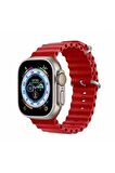 Watch 44mm Kordon/kayış Yumuşak Sport Delikli Metal Toka Silikon Kordon/kayış