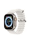 Watch 42mm Kordon/kayış Yumuşak Sport Delikli Metal Toka Silikon Kordon/kayış