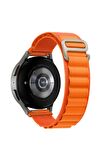 Samsung Gear S3 Kordon/kayış Örgü Işlemeli Metal Toka Diyazn Her Ölçüye Uyumlu Kordon
