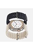 Watch 38mm Kordon/kayış Yumuşak Sport Delikli Metal Toka Silikon Kordon/kayış