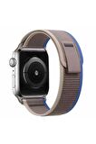 Watch Ultra 49mm Kordon/kayış Örgü Işlemeli Ayarlanabilir Ölçü Pratik Tak Çıkar Kordon/kayış