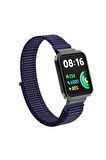 Xiaomi Redmi Watch 2 Lite Kordon/kayış Spor Loop Kasa Koruma 2 In 1 Hasır Örgü Cırtlı Hasır Kordon