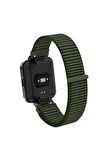 Xiaomi Redmi Watch 2 Lite Kordon/kayış Spor Loop Kasa Koruma 2 In 1 Hasır Örgü Cırtlı Hasır Kordon