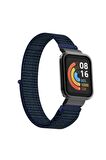 Xiaomi Mi Watch Lite Kordon/kayış Spor Loop Hasır Örgü Kasa Korumalı 2 In 1 Cırt Cırtlı Kordon