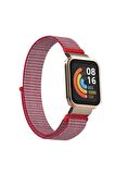 Xiaomi Mi Watch Lite Kordon/kayış Spor Loop Hasır Örgü Kasa Korumalı Uyumlu