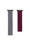 Watch 38mm/40mm Kordon/kayış Çift Renk Mıknatıslı Ayarlanabilir Kordon