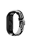 Xiaomi Mi Band 3-4 Uyumlu Kordon/kayış Örgü Model Tek Parça Ayarlanabilir Ölçü
